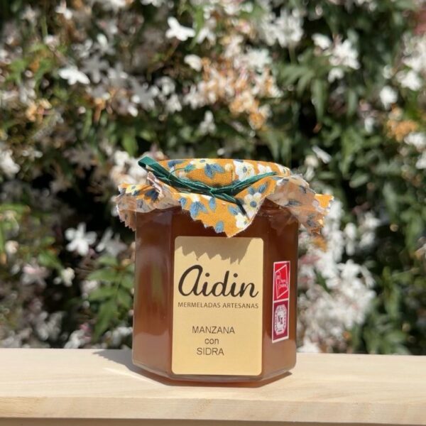 MERMELADAS ARTESANAS MANZANA CON SIDRA 200gr