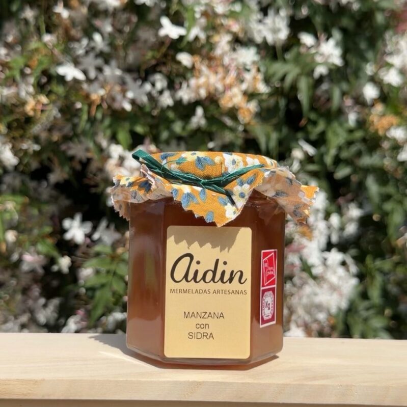 MERMELADAS ARTESANAS MANZANA CON SIDRA 200gr
