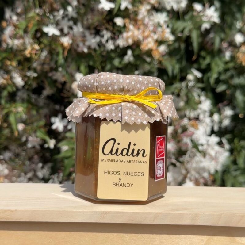 MERMELADAS ARTESANAS HIGOS, NUECES y BRANDY 200gr